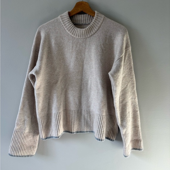 Faherty Wool Oversized Sweater - Picture 1 of 7